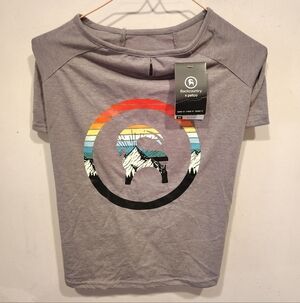 Backcountry X Petco NWT XL Dog Sun Shield Graphic Print T-shirt Outdoor Wear